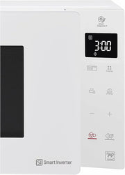 LG MH6535GIS Mikrowelle mit   Inverter Technologie & Quarz Grill, 25 Liter Kapazitt, 1000 W, Automatikprogramme, einstellbare Leistungsstufen für optimales Garen und EasyClean-Funktion, Schwarz