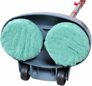 vidaXL Máquina limpiasuelos pulidora con Cabezal Doble 5 en 1
