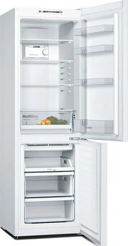 Bosch, Frigorífico Combi, Serie 2, NoFrost, MultiAirFlow, blanco, KGN36NWEA