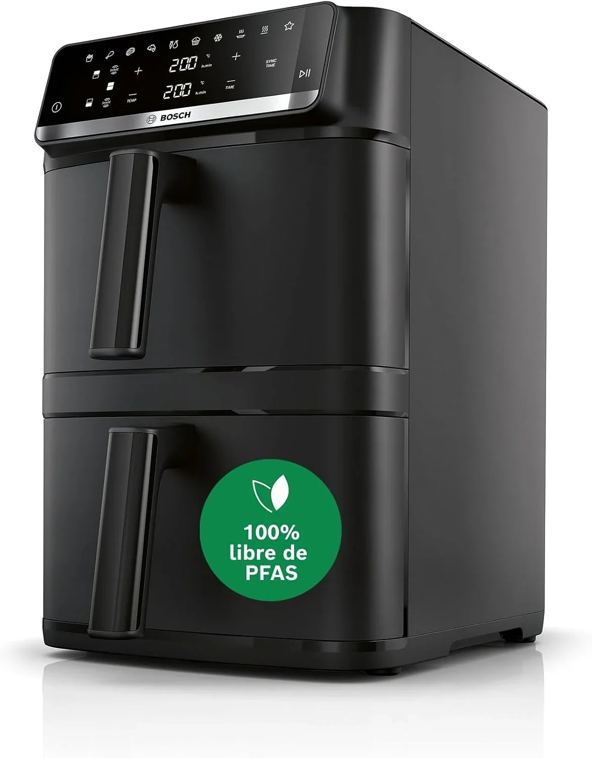Bosch, Freidora de aire de doble cesta, Serie 6, 12L, MAFD661B0