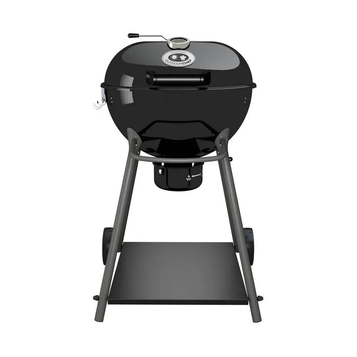 2026 Barbacoa de Carbón Outdoorchef KENSINGTON 570 C – Sistema Slide-Trichter para calor directo/indirecto – Negro