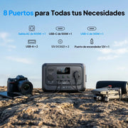 BLUETTI Elite 30 V2 Estación de Energía Portátil 288Wh, Generador Solar