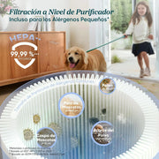 Levoit LVAC300 Aspiradora sin Cable para Mascota, Mini Cepillo Turbo, HEPA