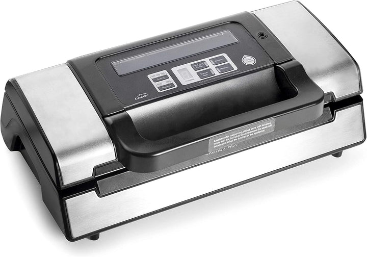 Lacor 69353 - Máquina de vacío Efficient, Doble bomba, Doble barra, 130 W