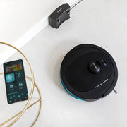 Cecotec Robot Aspirador y Friegasuelos Conga 8490 Ultimate Ultra Power. Navegación Láser, App, Barre, Aspira, Friega y Pasa la Mopa, 7000 Pa, hasta 170 Min Autonomía, Cepillo Central de Silicona