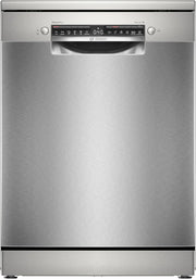 Bosch - Lavavajillas Libre Instalación, 60 cm, Serie 4, Home Connect, Motor EcoSilence, Acero, SMS4EMI06E