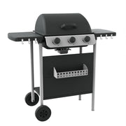 Barbacoa Gas 3 Quemadores Annika Acero 105 X 49 X 100 Cm Ldk Garden
