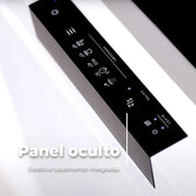 EVVO Lavavajillas estrecho, Ancho 45 cm, Capacidad para 9 Cubiertos, Programa Rápido 30 minutos, Programa Media Carga, Bandeja Superior Ajustable, 5 Programas, Modelo D1 Slim, Acabado Blanco
