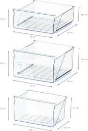 Bosch GTV15NWEB - Congelador de montaje libre (serie 2-83 L, 3 cajones de congelación, 85 x 56 cm), color blanco