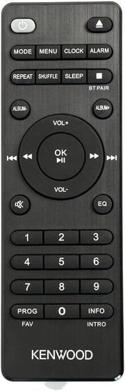 Microcadena HiFi Kenwood M-725DAB-B con CD, USB, Dab+ y Bluetooth Audio-Streaming. Color: Negro - Mini Equipo de Musica para casa