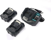 MAKITA DDF490WVE - Taladro atornillador 18V 65Nm. Incluye Taladro, 2 baterias de 2Ah, cargador y maletín