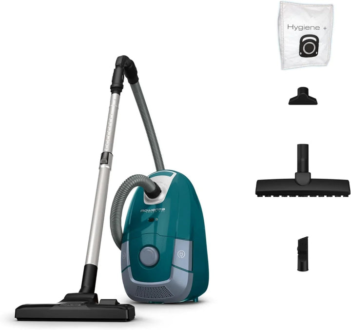 Rowenta Power XXL, Aspiradora con Bolsa, 3 Acc, Filtración 3 Niveles