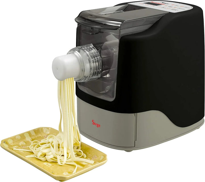 Sirge Pastabona Máquina para la Pasta 260 W – 13 Trafile – hasta 720 gr de pasta – Automática y también con Descanso – Incluye accesorio para pan/pizza/focas gratis