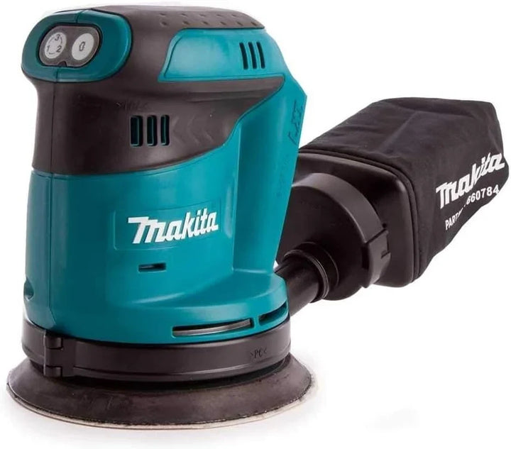 Makita DBO180Z - Lijadora excéntrica Makita, Negro, 125mm