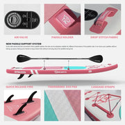 Tabla de surf de pie con remo, tabla de surf hinchable, colección Defender Pro