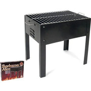 Barbacoa Con Parrilla Negro 35x24x35 Cm