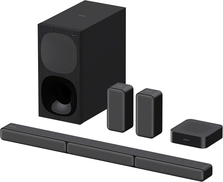 Sony HT-S40R - 5.1 Sound Bar (Home Theater System, Wireless Rear Speakers, 600W, Dolby Digital, Bluetooth, Surround Sound), Black