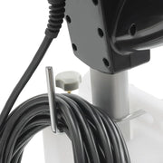 Pulidora de suelo de 1100 W, pulidora con pieza de mano, soporte para almohadillas, depósito de agua, cepillo de techo duro