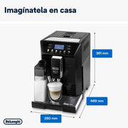 De'Longhi Eletta Evo - Cafetera Superautomática 6 Bebidas Negro