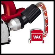 Einhell Ranura de pared TC-MA 1300 (tensión 230 V, potencia 1320 W, mín. 9000 revoluciones, 2 discos de corte Ø125 x ø22,2 mm, profundidad 8-30 mm, ancho, 8-26 mm)
