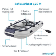 2025 Barco neumático 3,20 m