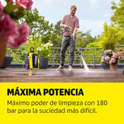 Kärcher hidrolimpiadora K 7 Comfort Premium Connect Home, presión: máx. 180 Bar, caudal: 600 l/h, área: 60 m²/h, Manguera de Alta presión, Tambor para Manguera, Control Mediante App, Home Kit