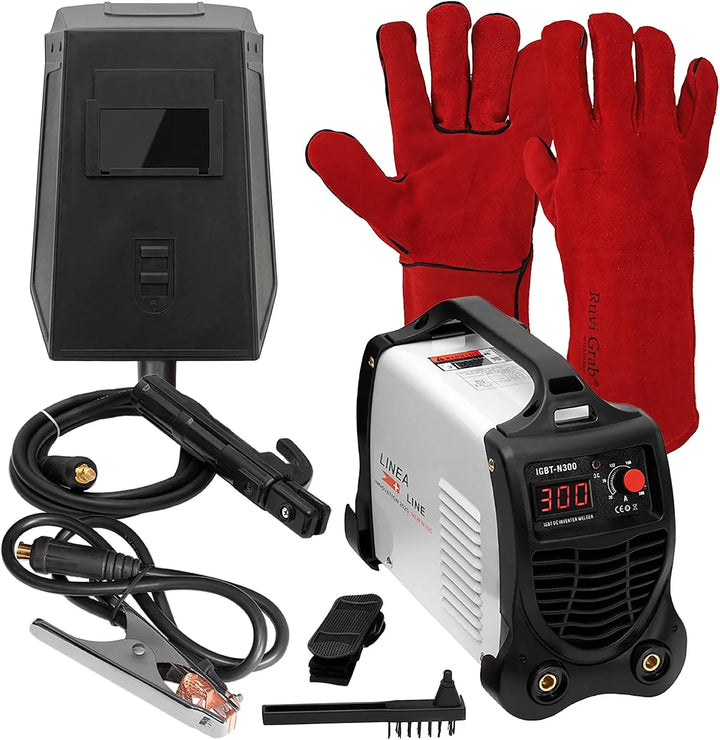 LINEA Soldador Inverter profesional 300A, Maquina de Soldar Electrodo