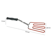 Encendedor Eléctrico Para Barbacoa, Mínima Emisión De Humos Plata 800w Clatronic Ega 3404